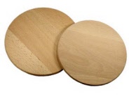 Kisag Charcuterie plate Beech Ø20 cm