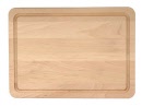 Kisag meat board with juice groove beech 35 x 25 cm