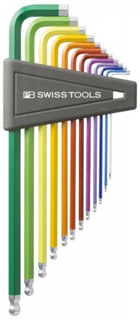 PB Swiss Tools Inbusschlüsselsatz PB212ZL.H-12 RB