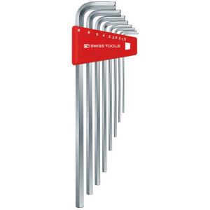 Hex key set PB 211 H10 9-piece plastic holder